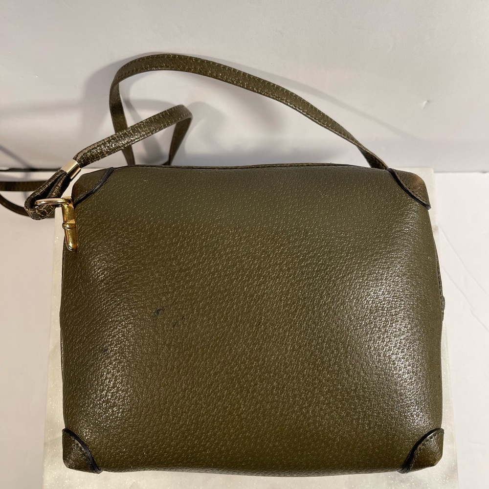 Gucci Vintage Leather Crossbody Shoulder Bag - Picture 3 of 10
